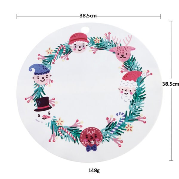 round placemat size