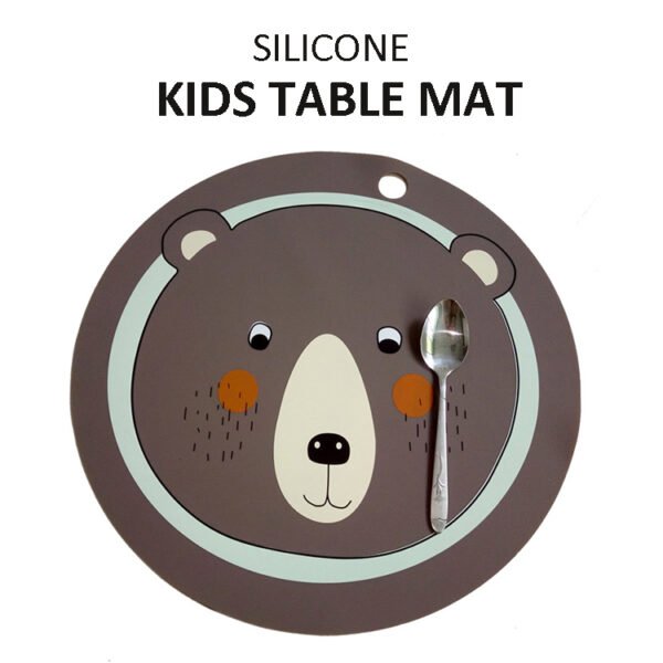 silicone kids table mat